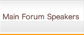 Main Forum Speakers